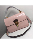 Louis Vuitton Patent Leather/Monogram Canvas Cherry Wood Handbag M53355 Pink 2018