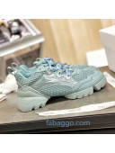 Dior D-Connect Sneakers in Blue Mesh 2020