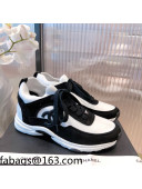 Chanel Fabric & Suede Sneakers G38033 White 2021