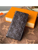 Louis Vuitton Men's Brazza Wallet in Monogram Pastel Noir Canvas M80019 2020