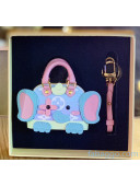 Louis Vuitton Bag Charm and Key Holder LV20121901 Blue/Pink 2020