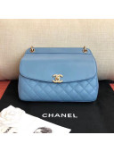 Chanel Flap Bag AS0416 Blue 2019