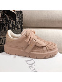 Dior DIOR-ID Sneakers in Beige Rubber and Calfskin 2020