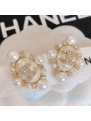 Chanel Pearl Stud Earrings 2020