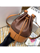 Loewe Balloon Bag in Nappa Calfskin Chocolate/Brown 2021