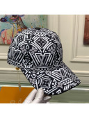 Louis Vuitton LV Crafty Baseball Hat Grey 2020