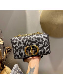 Dior Small Caro Bag in Gray Mizza Embroidery 2021 120227