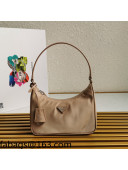 Prada Re-Edition 2005 Nylon Mini Bag 1NE204 Beige 2021