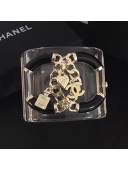 Chanel Resin Lock Chain CC Cuff Bracelet 2019