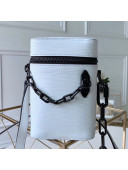 Louis Vuitton Mini Epi Leather Bucket Bag M61112 White/Black 2019