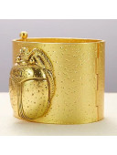 Chanel Beetle Cuff Bracelet AB1901 Gold 2019