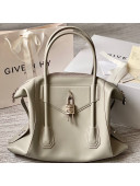 Givenchy Medium Antigona Soft Lock Bag in Smooth Leather Grey 2022