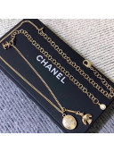 Chanel Bird Metal Pendant Long Nacklace AB2131 2019