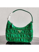 Prada Nylon and Saffiano Leather Mini Bag 1NE204 Green 2020