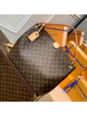 Louis Vuitton Graceful MM Hobo Bag in Monogram Canvas/Beige M43704 2022