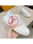 Louis Vuitton Time Out LV Circle Sneakers Red 2019