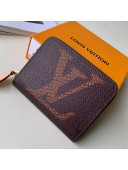 Louis Vuitton Giant Monogram Zippy Coin Purse M67690 Coffee