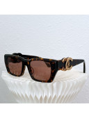 Chanel Sunglasses CHS800601 Brown 2022
