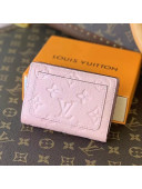Louis Vuitton Cléa Wallet in Monogram Leather M80151 Pink 2021