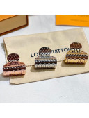 Louis Vuitton Nanogram Hair Clips Set 2021