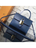 Louis Vuitton Epi Leather One Handle Bag Blue 2018