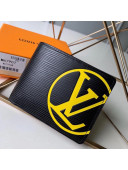 Louis Vuitton Men's Epi Leather Multiple Wallet With Oversized LV M67907 Yellow