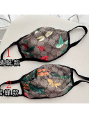 Gucci GG Insect Print Mask 2020 Two Color