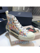 Dior B23 High-top Sneakers in Multicolor Oblique Canvas 10 2020 (For Women and Men)