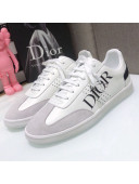 Dior Homme B01 Calfskin Suede Sneakers White 2021 11