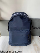 Balenciaga Backpack Navy Blue 2021 03