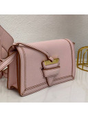 Loewe Barcelona Mini Bag in Grained Calfskin Pink 2021