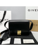 Givenchy Medium 4G Bag in Smooth Box Leather Black/Gold 2021