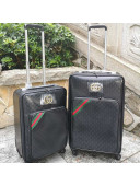 Gucci 360° Wheels GG Web Luggage Suitcase 20/24 inches 2019 07