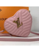 Louis Vuitton Calfskin Heart Bag New Wave Bag M52794 Pink 2019