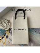 Balenciaga Water Bottle Mini Crossbody Bag White 2019
