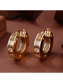 Bottega Veneta Earrings Gold 2021 100842