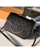 Louis Vuitton Calfskin Very Messenger Bag M53382 Noir 2018