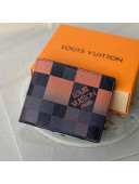 Louis Vuitton Men's Multiple Wallet in Orange Damier Giant Canvas N40414 2020