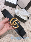 Gucci GG Belt 40mm with Double G Buckle ‎400593 Black 2020