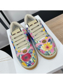 Gucci Ken Scott Flora Print Screener Sneaker 2021