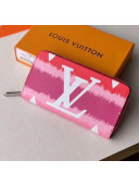 Louis Vuitton Monogram canvas LV Escale Zippy Wallet M69110 Red 2020