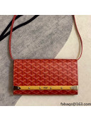 Goyard Clutch Bag 020176 Red 2021