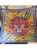 Hermes Silk and Cashmere Square Scarf 140x140cm H2081017 Orange/Yellow 2020