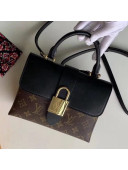 Louis Vuitton Monogram Canvas & Calfskin Lucky BB Bag Noir M44141 2019