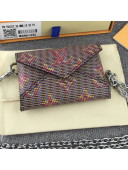 Louis Vuitton Monogram LV Pop Kirigami Necklace Envelope Chain Pouch M68614 Red 2019