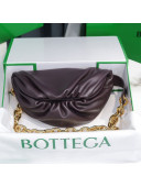 Bottega Veneta The Mini Pouch with Chain Strap Grape Purple 2020