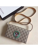 Gucci GG Supreme Bosco Mini Chain Bag 499385 Green 2018
