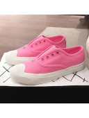 Chanel Vintage Canvas Slip-on Sneakers Pink 2020