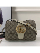 Gucci Arli GG Small Shoulder Bag 550129 White 2019