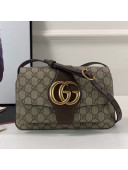 Gucci Arli GG Small Shoulder Bag 550129 Coffee 2019